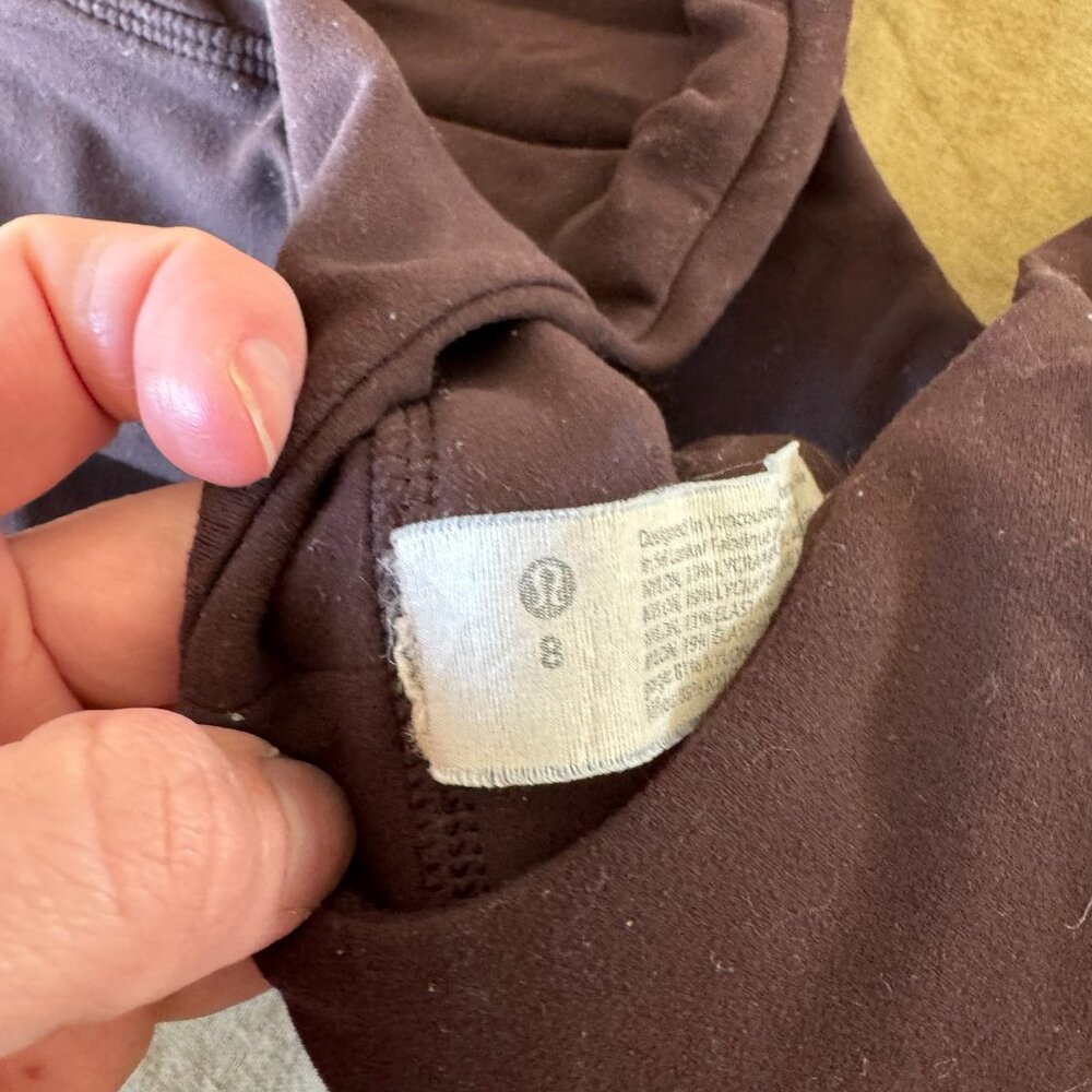 Lululemon Align Bra Light Support Size 8 in Chocolate Brown‎ - Picture 3 of 3